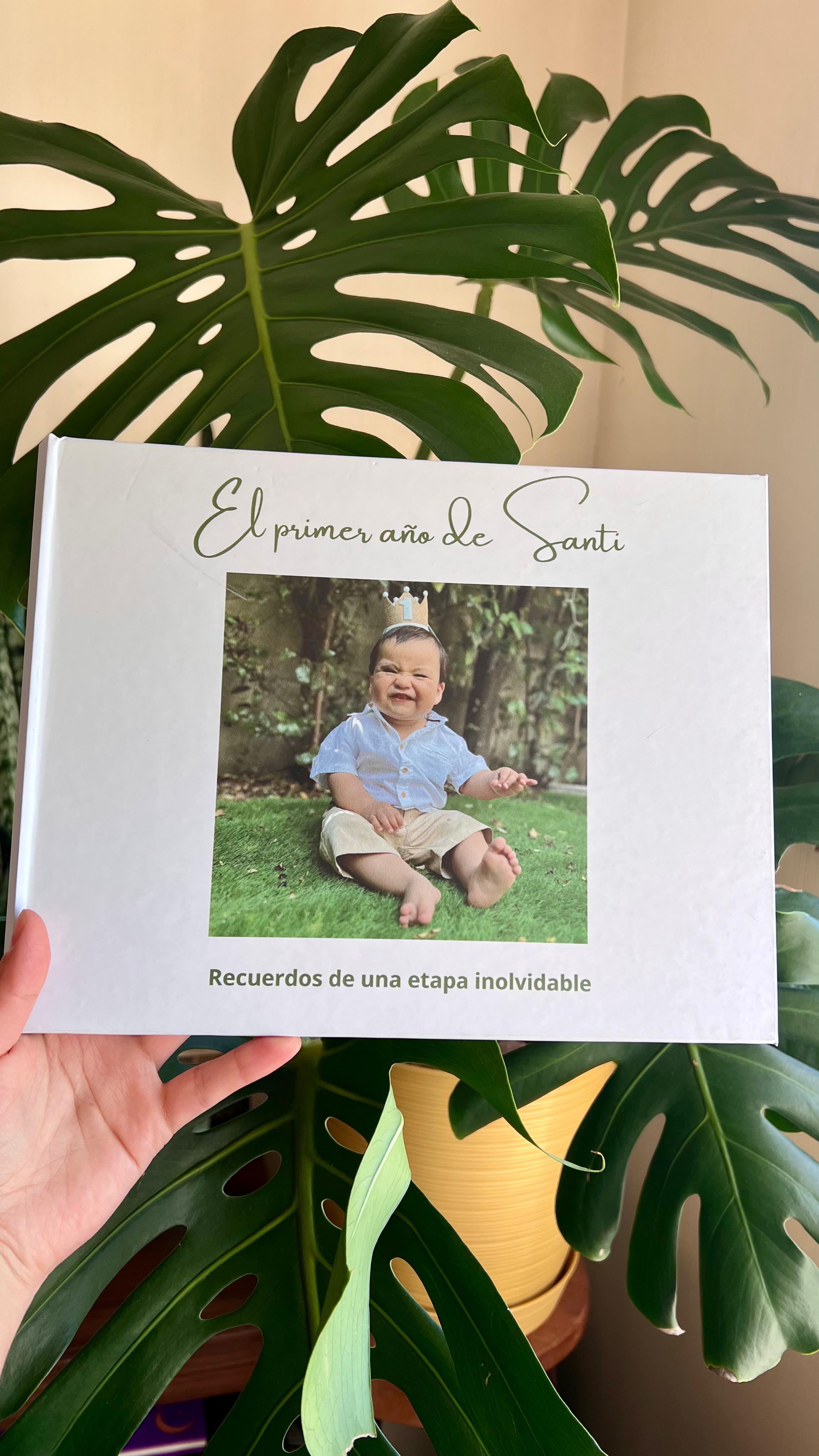 Fotolibro familiar — El primer año de Santi